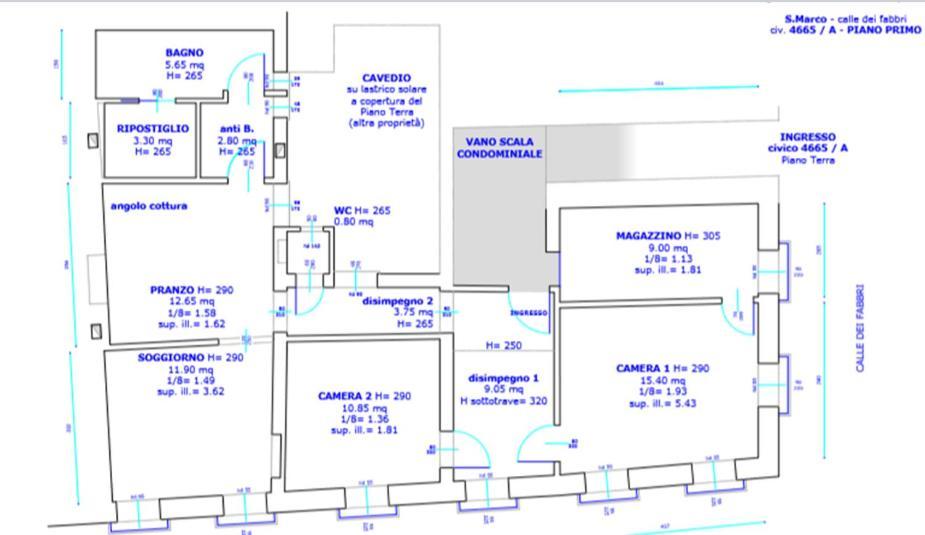 Apartment Ca San Luca Venedig